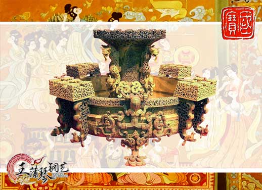 銅尊盤，曾侯乙尊盤，國寶級文物之一