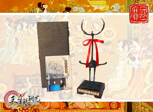 鹿鶴、鹿角立鶴、國寶級文物、隨州市標(biāo)、八藝節(jié)標(biāo)志、隨州特色禮品
