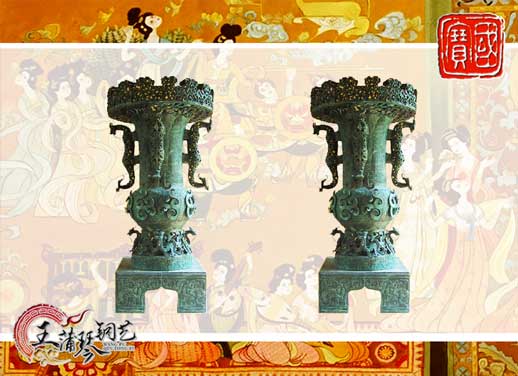 曾侯乙銅尊，武漢東湖賓館雕塑