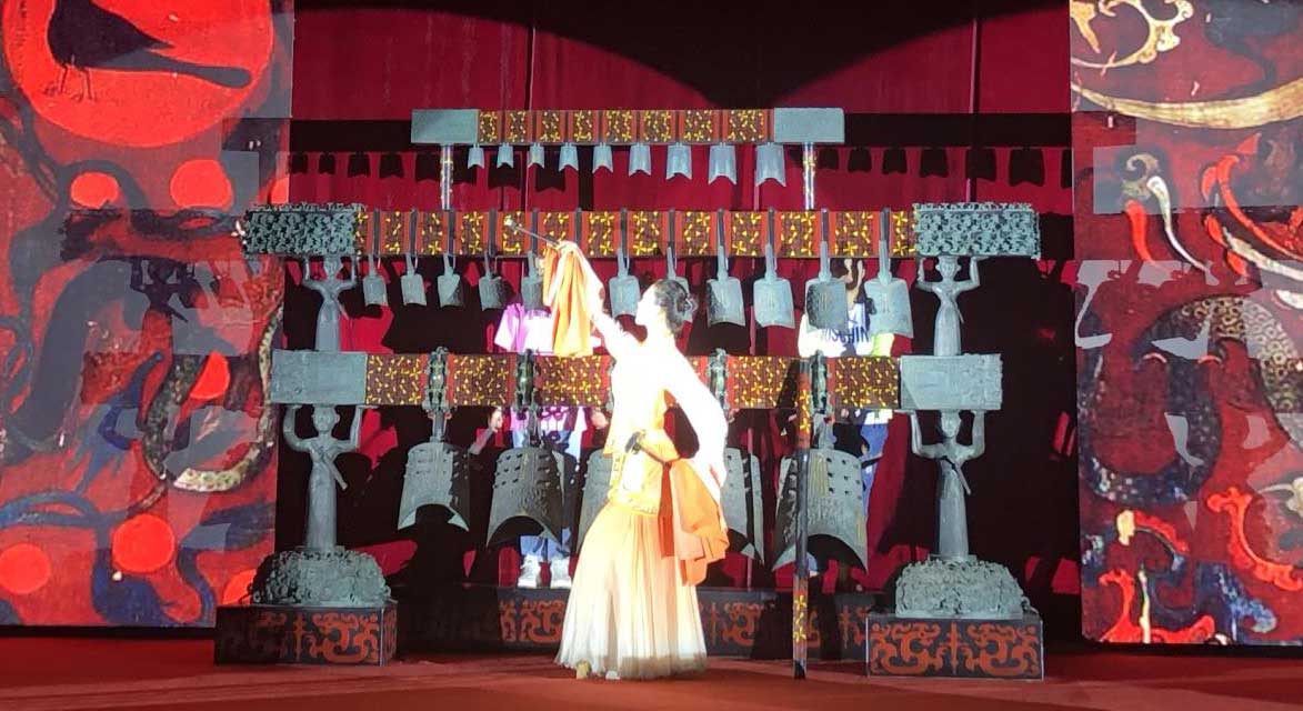 隨州編鐘音樂(lè)《楚商》古樂(lè)欣賞！